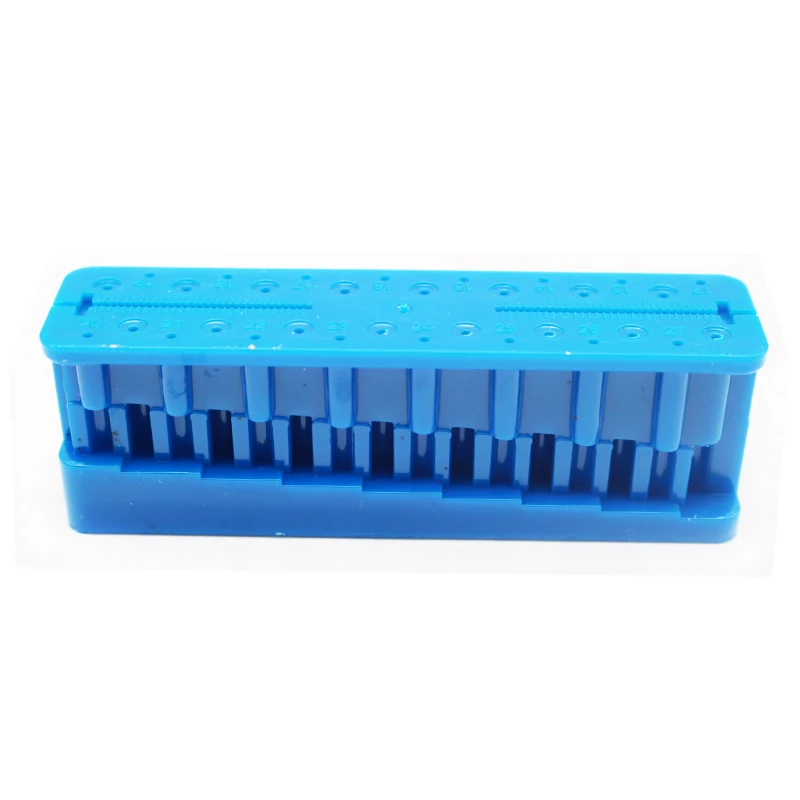 2Pcs Endodontic Ruler Dental Mini Endo Measuring Autoclavable Endodontic Block Files Dentist Instrument Ruler Equipment Products