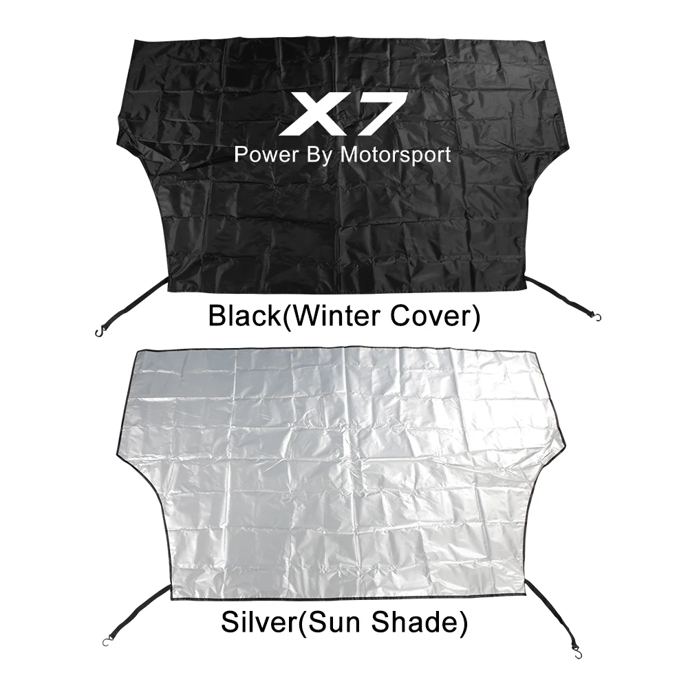 Car Windshield Snow Block Cover Accessories For BMW X3 F25 G01 X4 F26 G02 X5 E70 F15 G05 X6 E71 F16 G06 X1 E84 F48 X2 F39 X7 G07