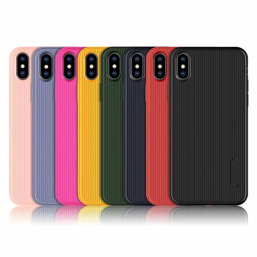 Ультратонкий матовый чехол из ТПУ для iPhone 6-XS Max полное покрытие противоударный
