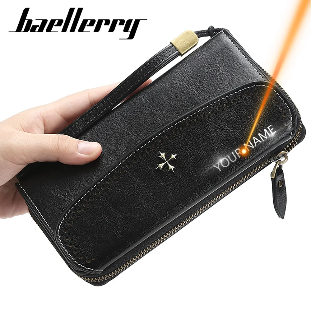 Get This Female Purse Women Wallets Card-Holder Engraving Zipper Long Fashion Name for Top-Quality aVjmbBzay