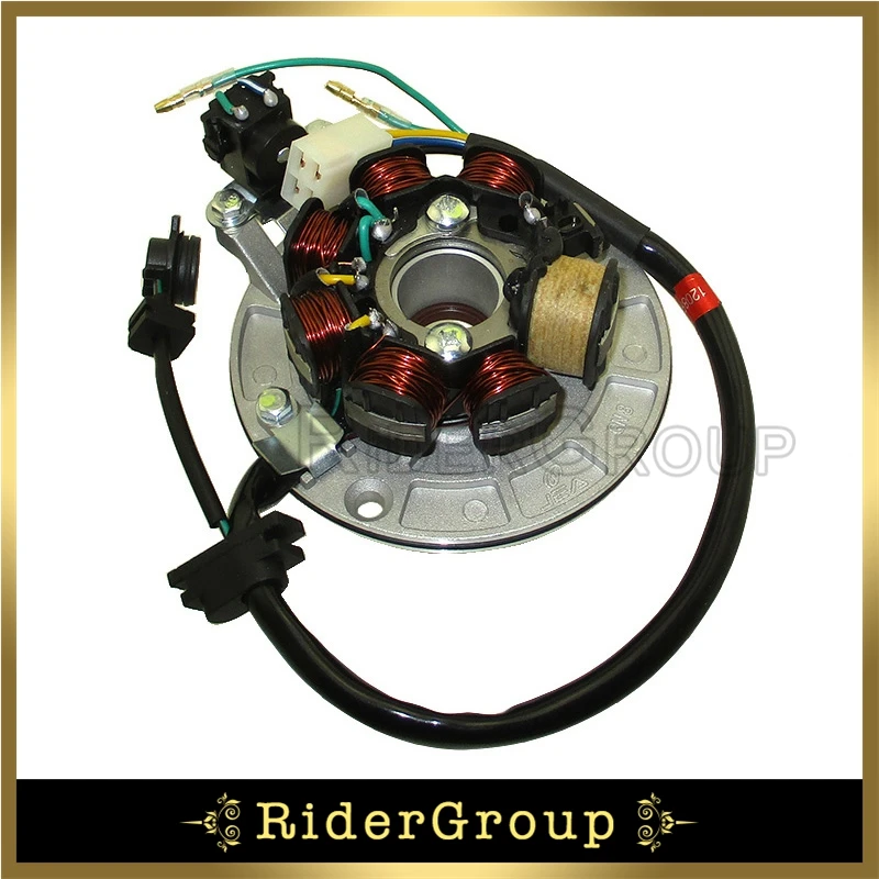 Черный Z190 статор только для Zongshen 2 в 190cc стартовый двигатель питбайк