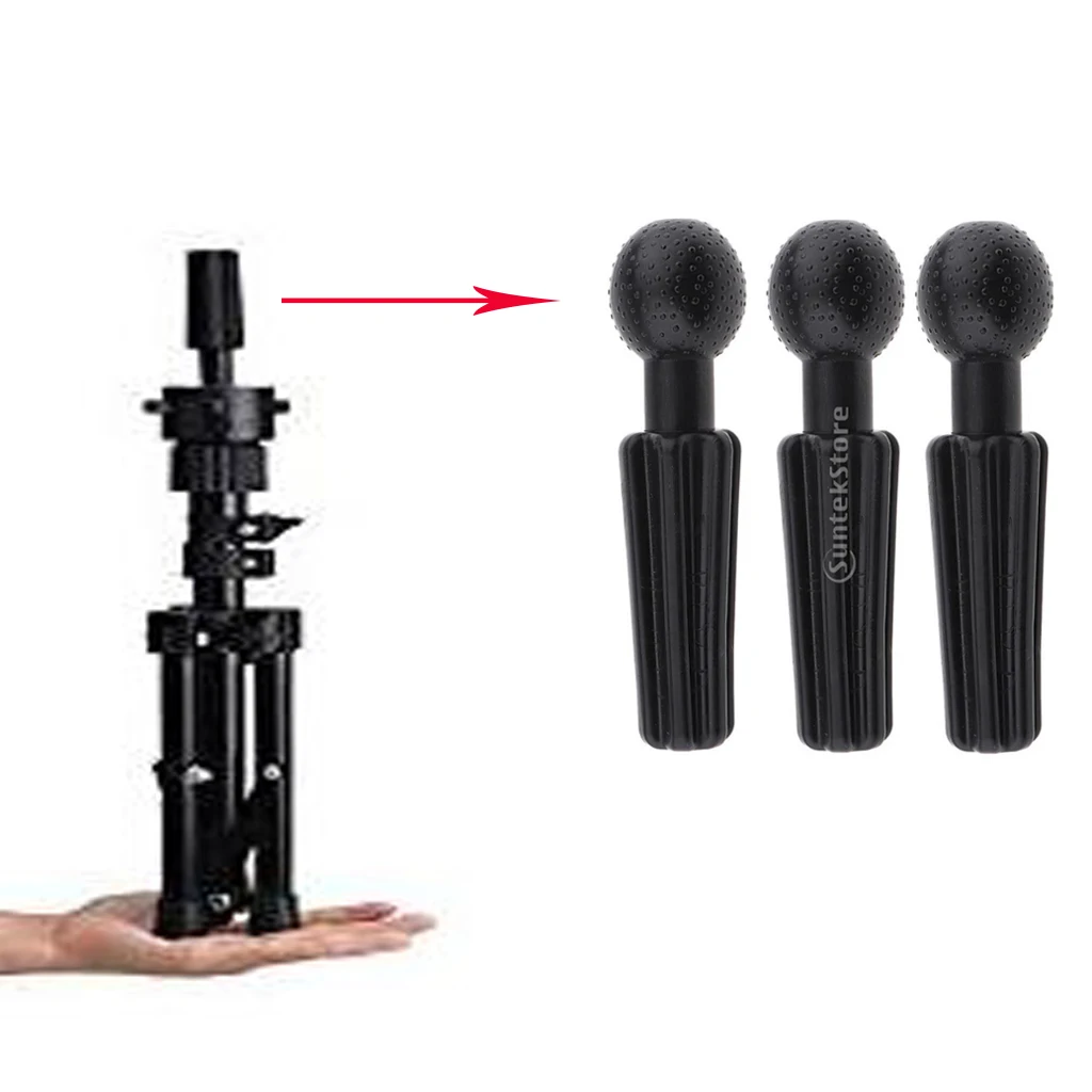 3x Mannequin Head Holder Clamp / Head Model Tripod Stand  / Manikin Head Training Holder Stand Accessories Parts