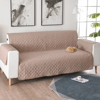 

Home Decoration 1/2/3 Seater Quilted Sofa Covers Dogs Pets Kids Anti-Slip Couch Recliner Slipcovers Armchair Furniture Protector