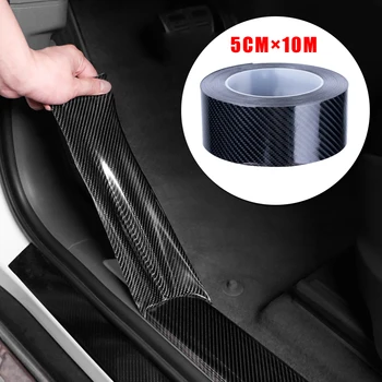 

Car Door bumper Car Sticker Carbon Fiber Sticker Anti-scratch Strip DIY Styling