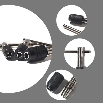 

Tool Tap Wrench Adjustable T Handle Tapping Holder Chrome vanadium steel