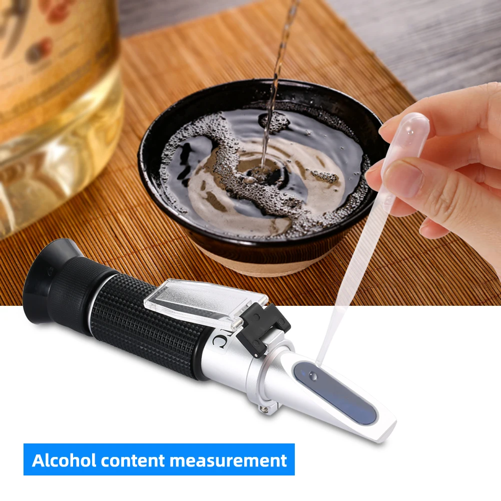 yieryi 0 80 Alcohol Refractometer Concentration Detector Of Liquor Alcohol 0 80% v/v|Refractometers| - AliExpress yieryi 0 80 Alcohol Refractometer Concentration Detector Of Liquor Alcohol 0 80% v/v|Refractometers| - AliExpress