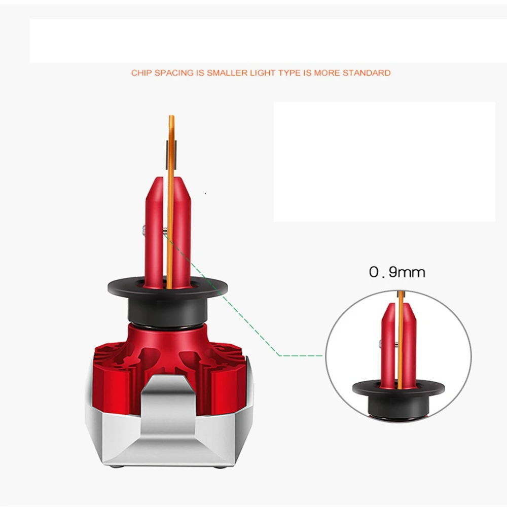 

1pcs H1 H4 LED H7 H11 H8 HB4 H1 HB3 Auto Car Headlight Bulbs 30W Car Styling 6000K Headlamps Kit Fog Light
