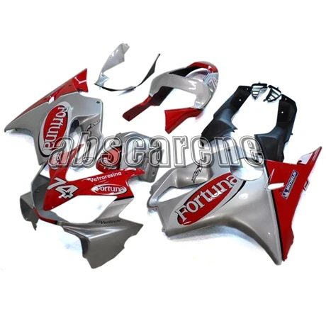 Полный мотоцикла Обтекатели для Honda VTR1000 RC51 SP1 SP2 2000-2006 VTR1000 00 01 02 03 04 05 06 ABS Пластик серого и красного цвета корпуса
