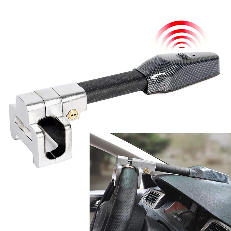 Универсальный автомобильный Противоугонный замок на рулевое колесо с ключами