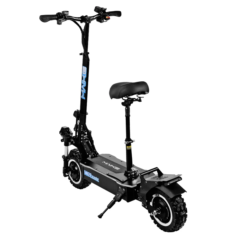 

MK8 Wholesale maike mk8 3200w dual hub motor foldable electric scooter with detachable seat