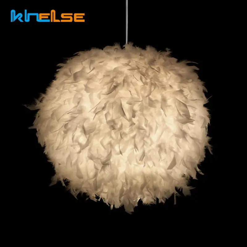 Светодиодный перо подвесной светильник s Романтический Сказочный Nordic дизайн