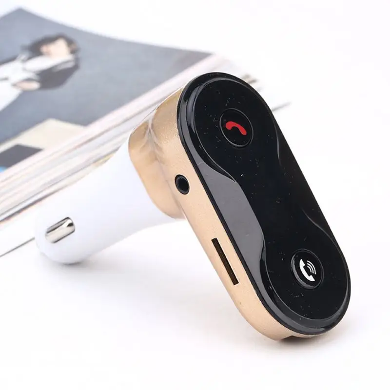 Беспроводная гарнитура Bluetooth fm-передатчик Bluetooth автомобильный комплект C8 AUX мини MP3 Bluetooth fm-передатчик автомобильное зарядное устройство
