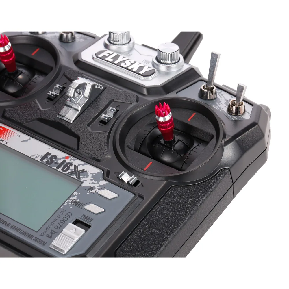 Радиоуправляемые запчасти Flysky FS-i6X 2,4 ГГц 6CH AFHDS 2A Радиоуправляемый передатчик с FS-iA6B приемником для радиоуправляемого дрона самолета вертолета квадрокоптера