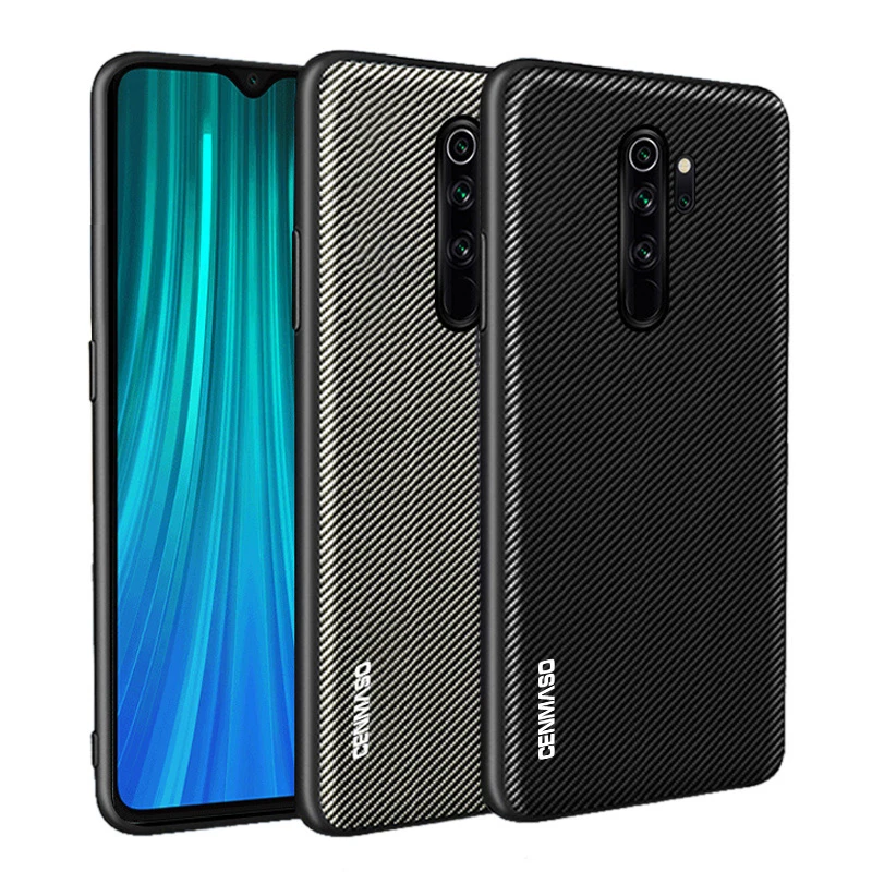 For Xiaomi Redmi Note 8 Pro Case Carbon Fiber Texture Leather Shockproof Cover For Xiaomi Mi 10t Pro Poco X3 Nfc Redmi K20 Case Fitted Cases Aliexpress