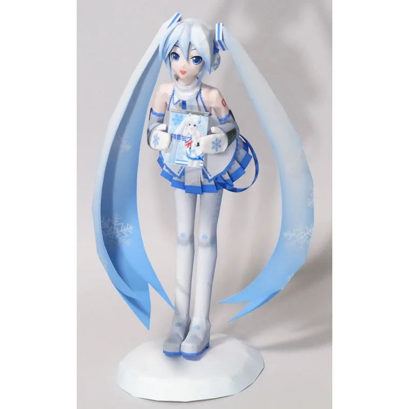 DIY аниме бумажная модель экшн-кукла игрушка девушка ПВХ кукла детская украшение