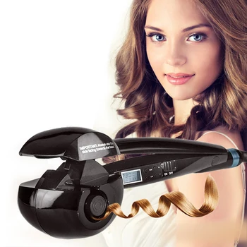 

Professional Hair Curler Automatic Curling Iron Hair Curlers Styling Tools Wave Curl Styler Ceramic Heating Board Easy Use