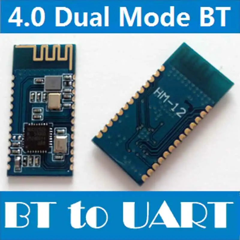 1 шт. x HM 12 12T Bluetooth 4 0 двухрежимный модуль мастер ведомый приемопередатчик|bluetooth