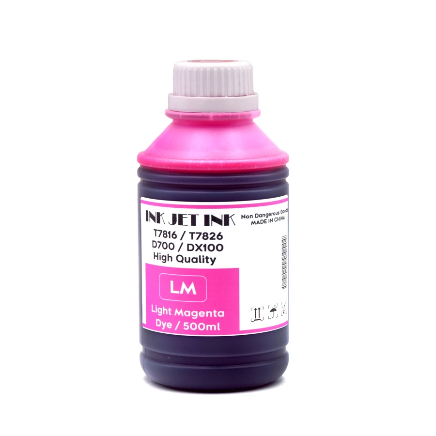 1PC 500ml For Epson PP-100 PP-50 Color Vivid Printing Dye Ink Refill Kit for Epson PP100 PP50 PP-50N PP-100N Printer