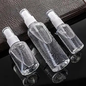 

5Pcs Mist 30ml 50ml 60ml 100ml Cleaning Alcohol Gel Mini Plastic PET Spray Bottles Manufacturer