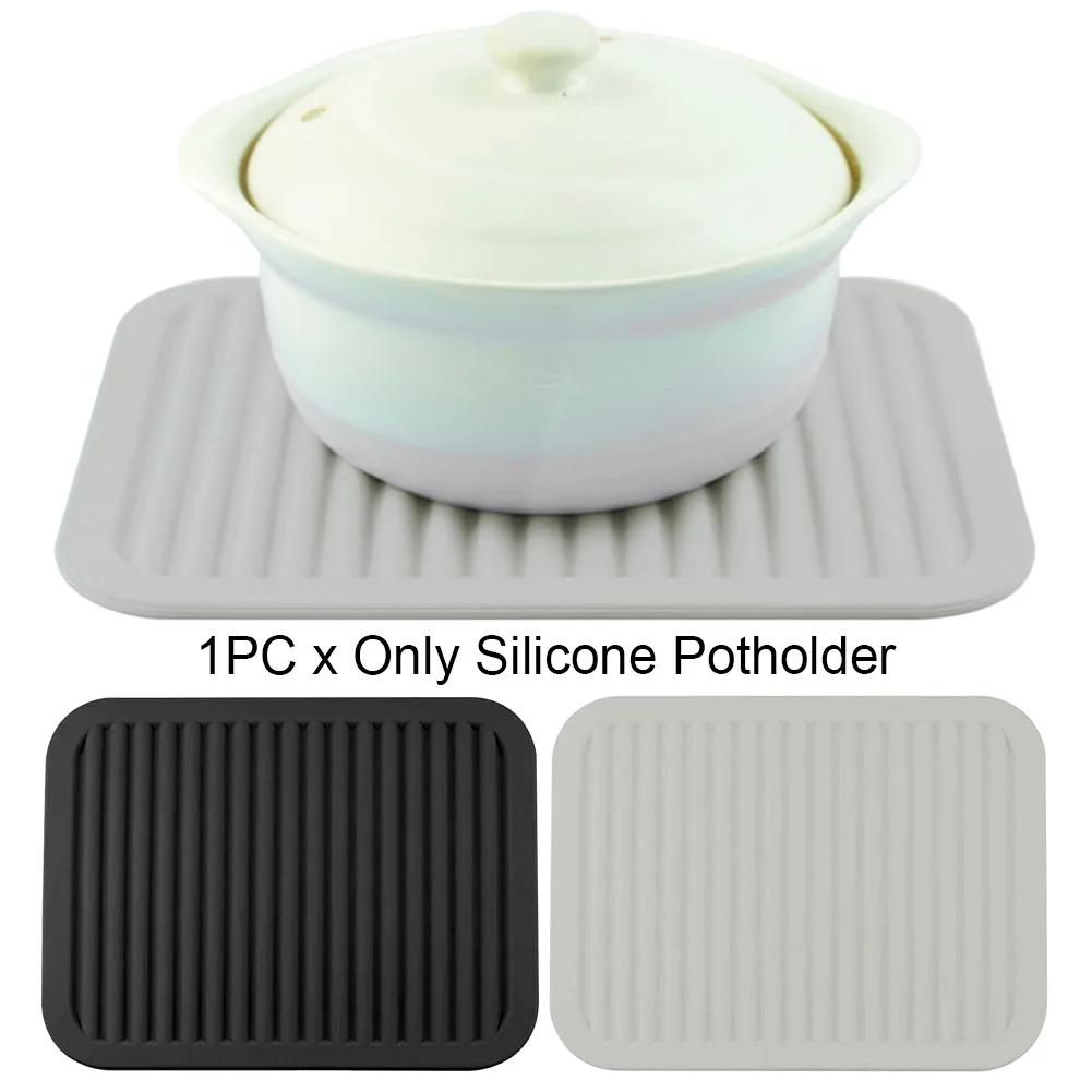 Настольная Гибкая силиконовая подстилка для сушки посуды дома и кухни