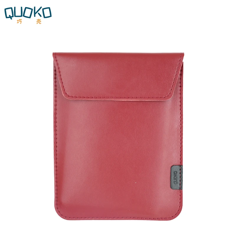 Slim Microfiber Leather Envelope Bag