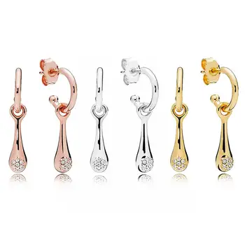 

YDX 925 Sterling Silver women's earrings Simple Design Earrings Set Suitable for Valentine's Day Birthday Gifts