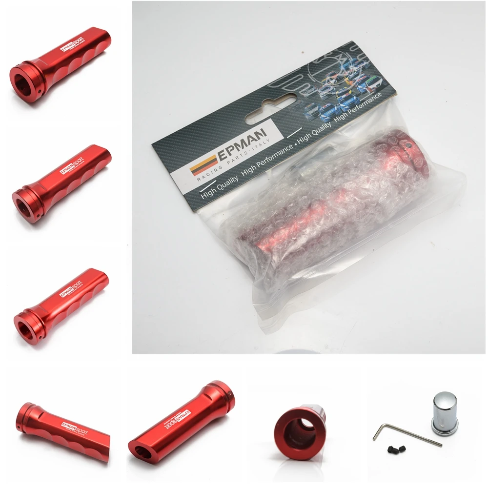 Универсальный Автомобильный Алюминиевый рукав для ручного тормоза RACING защитный