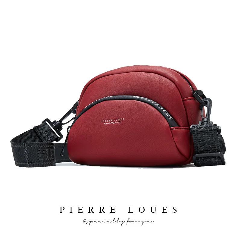 New Solid Color Women's Cross-slant Bag