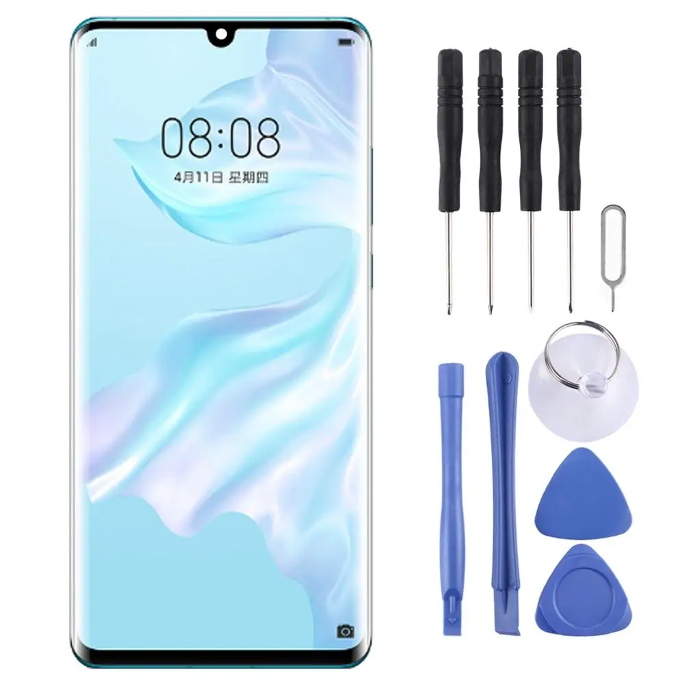 IPartsBuy ЖК-экран и дигитайзер Полная сборка с рамкой для huawei P30 Pro | Мобильные