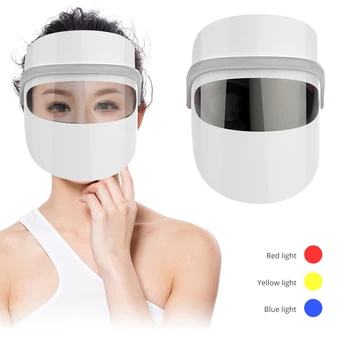 

Surebeauty USB 3 Colors LED Facial Beauty Photon Mask Anti Acne Skin Rejuvenation Machine Led Beauty Mask