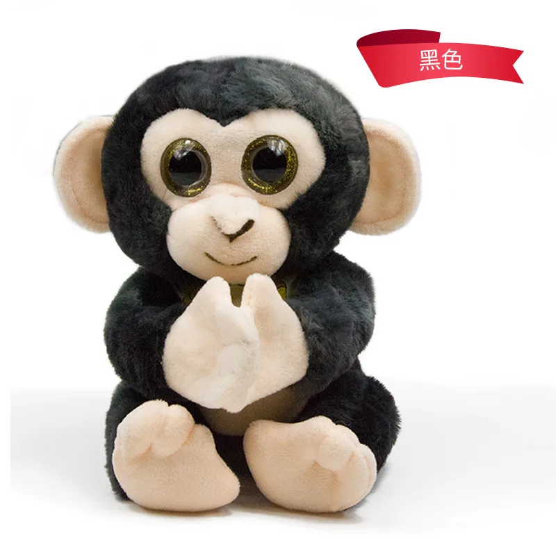Children\'s Simulated Electric Plush Talking Toy Intelligent Voice-controlled Recording Reread Doll, Monkey, Cat and Boy Gift