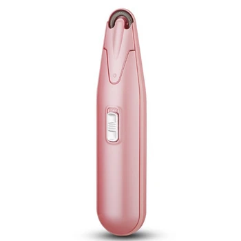 

hot sale Pink Electric Body Hair Removal Press Epilator Permanent Shaving for Women Men Painless Shaver Face Under Arm Legs Epil
