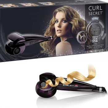 

High Quality Hair CURL SECRET C1050E CERAMIC HAIR STYLER CURLER AUTO Ionic MUST HAVE best 220V EU plug