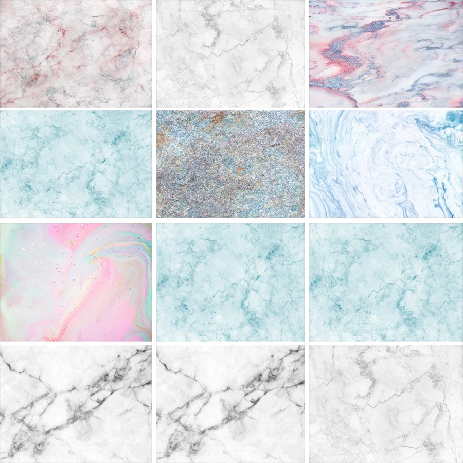 Реквизит для фотосъемки Nitree изысканный мраморная текстура Изысканный пищевой