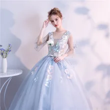 Бальные платья с аппликацией пышные платья полупальто Vestidos De 15 Sixteen милые бальные платья