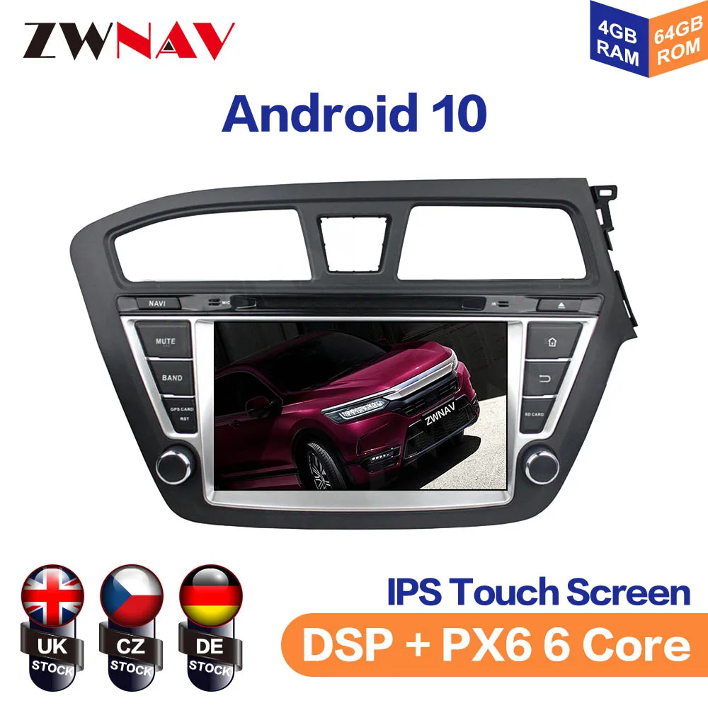 

Autostereo Android 10 Car CD DVD Player GPS Navigation For HYUNDAI I20 2014-2019 Car Multimedia Player Recorder Radio Head Unit