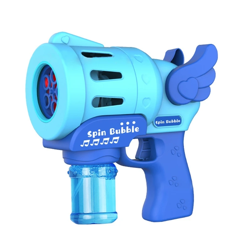 Мыльных пузырей со светодиодными огнями для пускания мыльных Blaster вечерние