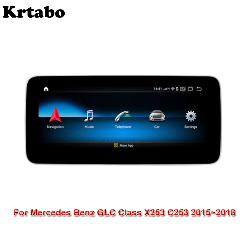 Автомобильный Android мультимедийный радиоприемник для Mercedes Benz MB GLC Class C253 X253 стиль навигация gps