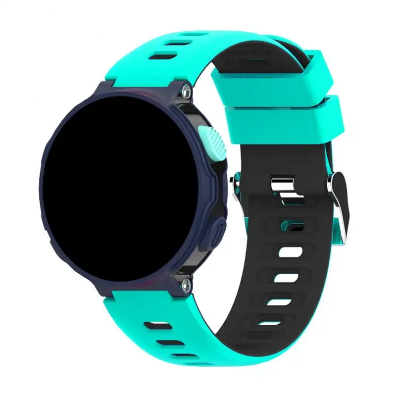 8 видов цветов силиконовый сменный ремешок для наручных часов для Garmin Forerunner 230/235/220/620/630/735 часы Спорт на открытом воздухе наручных