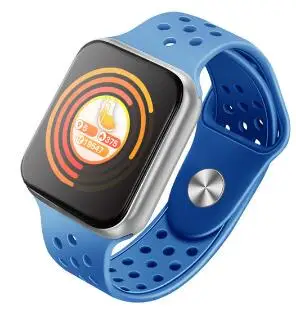 F9 smart watch для мужчин сердечного ритма спортивные часы умный Браслет фитнес-трекер Смарт-Браслет Смарт-часы reloj inteligente hombre - Цвет: blue