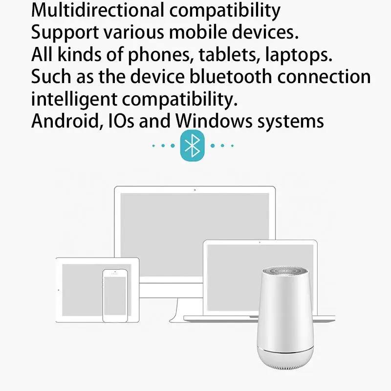 1 шт. Bluetooth Динамик Портативный Беспроводной Динамик Перезаряжаемые сабвуфер Динамик TF MP3 Встроенный микрофон на открытом воздухе