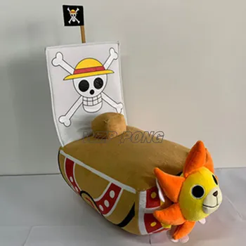 

One Piece Anime Stuffed Plush Toy Dolls Thousand Sunny Toys for Children High Quality Cartoon Birthday Christmas Kids Gift