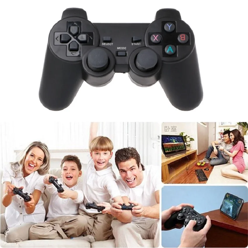 2,4G беспроводной контроллер геймпад+ type C OTG адаптер для PS3 Android Phone tv Box