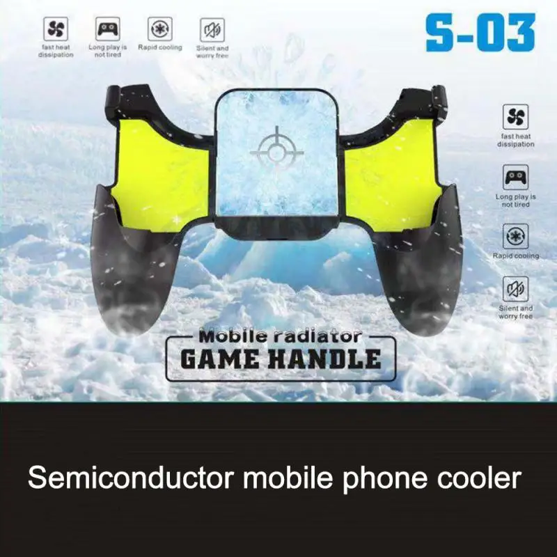 S-03 мобильный телефон кулер ручка для телефона радиатор Геймпад контроллер