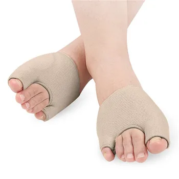 

1 Pair U-Shaped Screw Foot Cover Toe Valgus Corrector Socks Front Foot Pad Half Sleeve Socks Toe Correction Pad