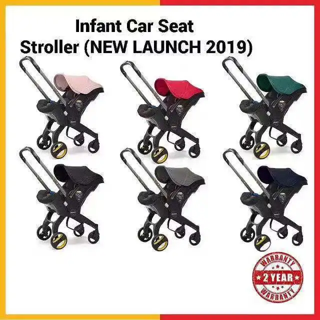 

4 In 1 Baby car seat stroller with rain cover 0-24 months Baby Stroller Gifts Free mosquito net