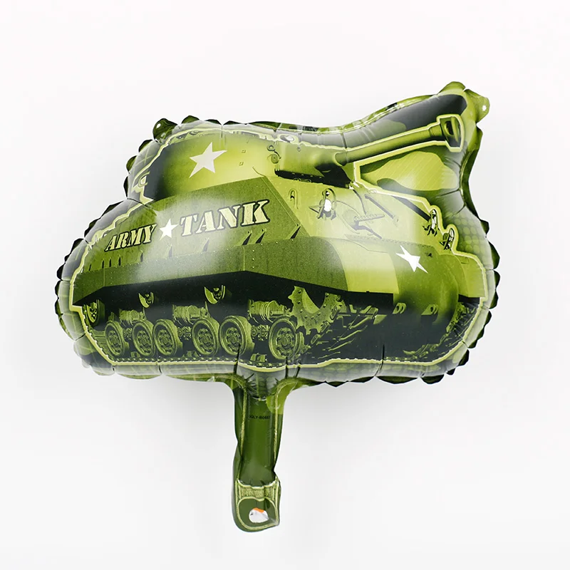 1 шт. мини-танк автомобильные воздушные шары пожарная машина поезд школьный автобус игрушки Детские подарки День Рождения украшения с днем рождения Детские игрушки