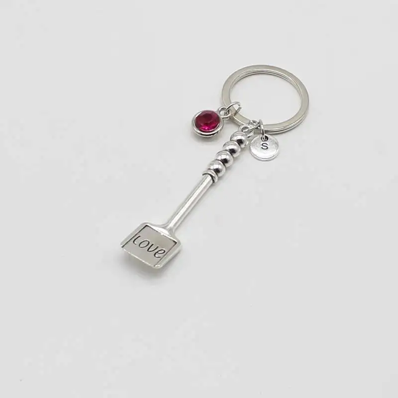 1 творческой личности письмо посуда брелок лопата с надписью Love для ключей шеф