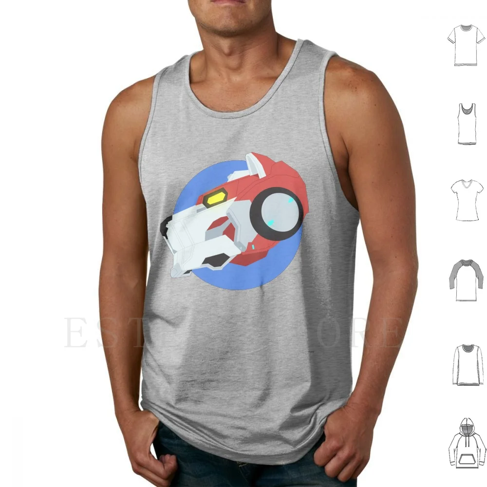 Red Lion Canotte Gilet Cotton Voltron Vld Voltron Red Red Lion Lion Lions Tecnica