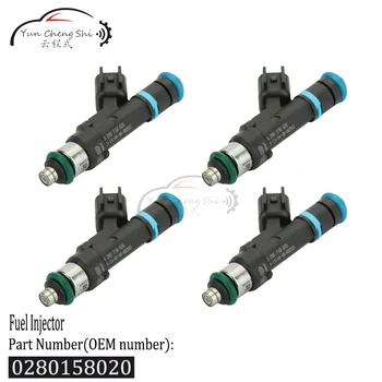 

6 pcs/set 0280158020 53032701AA Fuel Injector For 3.7L Dodge Jeep Mitsubishi